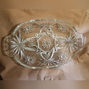 relish dish divided anchor hocking vintage